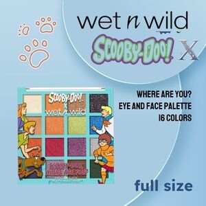 *⚡️🆕📦*BNIB* WET N WILD x SCOOBY-DOO | Where Are You? Eye & Face Palette